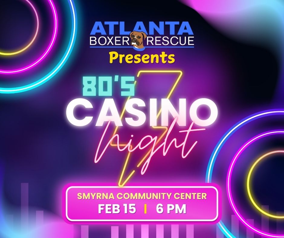 Atlanta Boxer Rescue Casino Night